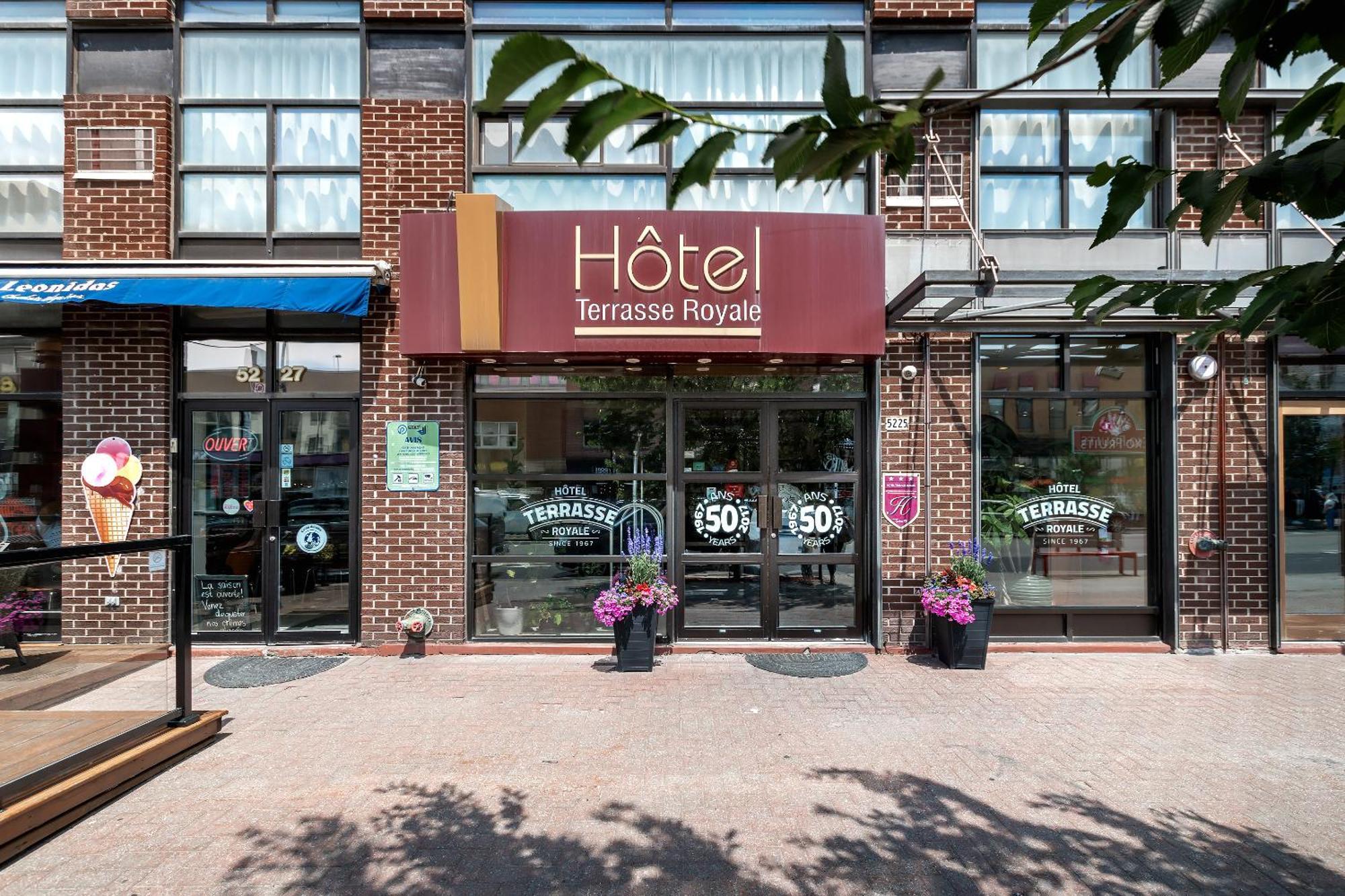 Terrasse Royale Hotel Montréal Exterior foto